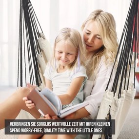 MIADOMODO Balansoar suspendat, bej