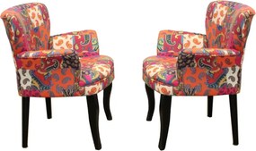 Fotoliu Relax portocaliu, picioare negru, Homs