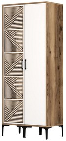 Dulap de haine Kiara PS (Nuc + Alb). 1088490