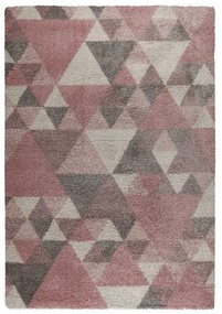Covor Flair Rugs Nuru, 160x230 cm, roz-gri