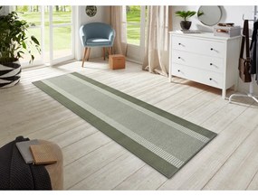 Covor tip traversă verde 300x80 cm Band - Hanse Home