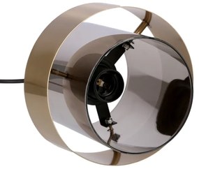 Lustră pe cablu SPIEGA 3xE27/60W/230V auriu/negru