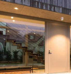 Aplica exterior cu spot GX53 directionabil IP65 SALER negru