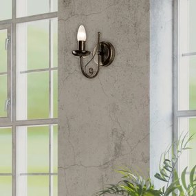 Aplică perete DONATO 1xE14x40W/230V