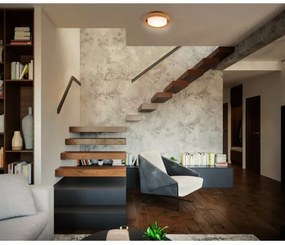 Plafonieră ORBIS MADRID 2xE27/10W/230V lemn Ledvance