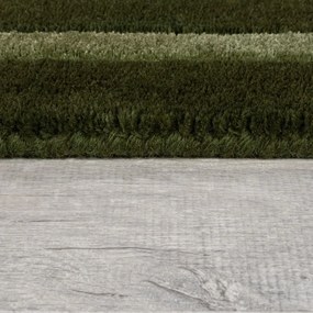 Covor verde închis țesut manual din lână 120x170 cm Gatsby – Flair Rugs