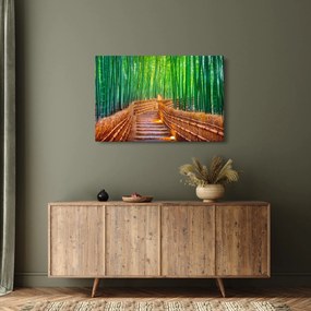Tablou - Pădure de bambus japoneză (90x60 cm)