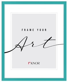 Ramă foto turcoaz de agățat 32x42 cm – knor