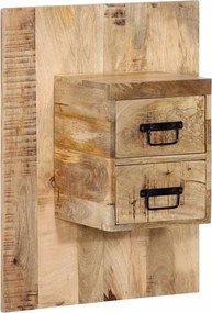 vidaXL Noptiera 60x32x80 cm lemn masiv de mango