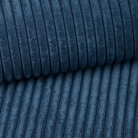 Coltar in forma de U SMART COSARO 295x140 cm, albastru inchis