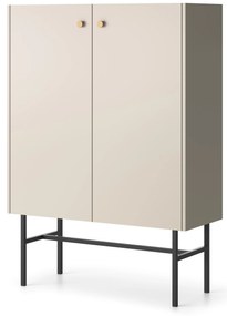Dulap Desanta 2D (bej + negru). 1082798