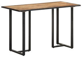 vidaXL Masă de bucătărie, 120 cm, lemn de mango nefinisat