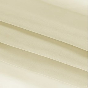 Perdea AmeliaHome Voile Pleat, 160 x 300 cm, galben deschis