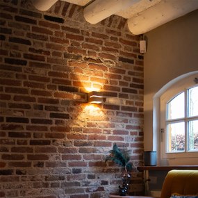 Aplică rustică din lemn de stejar 9,7 cm - Transfer Groove