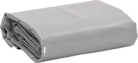 vidaXL Prelată, gri, 4x6 m, 650 g/m²
