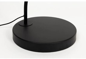 Lampadar negru cu abajur textil (înălțime 220 cm) Martine – White Label