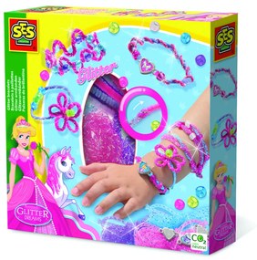 Set creativ - Bratari cu sclipici