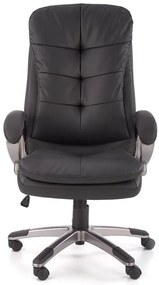 Scaun de birou Preston negru - H124 cm