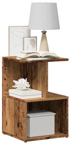 vidaXL Noptiera din lemn vechi 35x35x55 cm lemn prelucrat