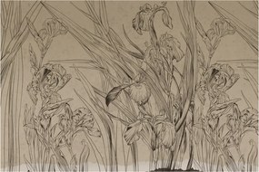 Tablou - Contururile plantelor (90x60 cm)