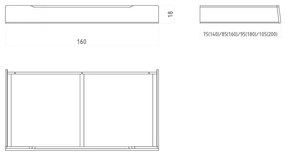Sertar sub pat în culoare naturală Twig – The Beds
