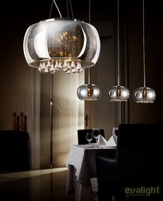 Lustra moderna suspendata design elegant 40cm Burn