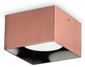 Spot aplicat Spike pl1 square cupru