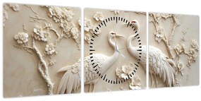 Tablou - Model Chinezesc (cu ceas) (90x30 cm)