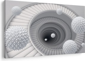 Tablou cu abstracție 3D (90x60 cm)
