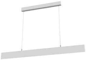 Lustra LED design tehnic Step alb
