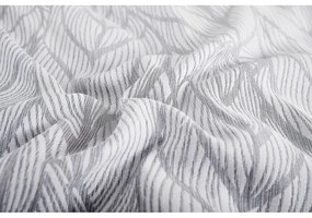 Lenjerie de pat gri din jacquard pentru pat de o persoană 140x200 cm Florida – My House