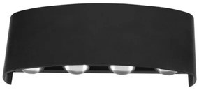 Aplică LED de exterior LED/8W/230V IP44 4000K negru Top Light