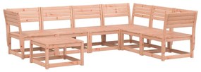 3216928 vidaXL Set mobilier de grădină, 7 piese, lemn masiv douglas