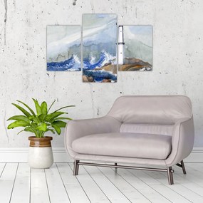 Tablou cu pictura farului (90x60 cm)