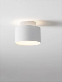 Spot aplicat, Plafoniera LED Ozen alb, 11cm