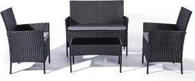 Set mobilier grădină din ratan artificial Bonom Fila