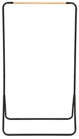 Suport pentru haine Compactor Elias Clother Hanger, înălțime 145 cm, negru