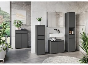 Set mobilă de baie gri antracit Lemont – Germania