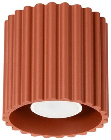 Sollux SL.1799 - Spot AURA 1xGU10/10W/230V, 10 cm, portocaliu