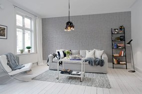 Fototapet, Plain Concrete, Light Grey, Rebel Walls
