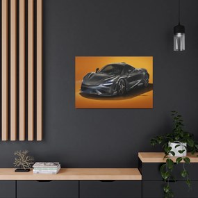 Tablou Canvas Black Mclaren 120x80 cm