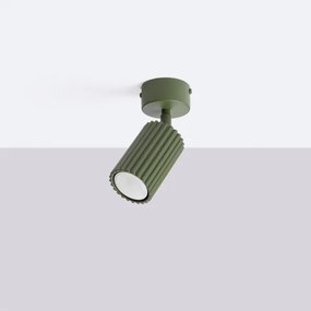 Spot CRESTO 1xGU10/10W/230V verde - Brilagi