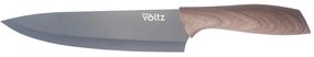 Cutit de bucatar Oliver Voltz OV51633WCF8, 20 cm, Maner ergonomic, Maro