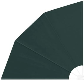 vidaXL Ecran de intimitate pentru balcon Verde închis 160 x 160 cm