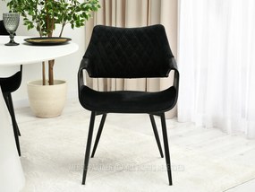 Scaun Rolf K (negru). 1111249