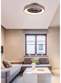 Plafonieră gri LED Farsund – Trio