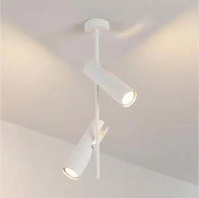 Brilagi - Lustră pe tijă BRANCH 2xGU10/30W/230V albă