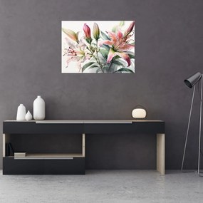 Tablou - Crinii, ilustrații (70x50 cm)