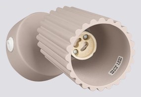 Spot taupe din metal 8x16 cm Gleam – Sollux