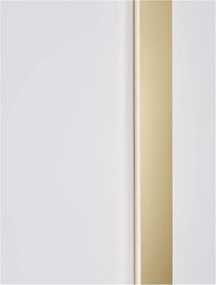 Aplica LED pentru baie cu protectie IP44 SELINE aurie L-120cm